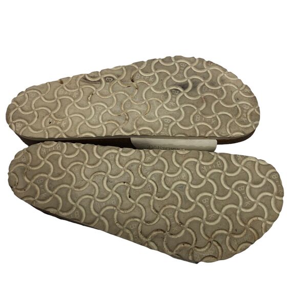 Birkenstock Ibiza Double Strap Slides Open Toe White Cork Sandals EU 40 Womens 9 - Picture 9 of 12